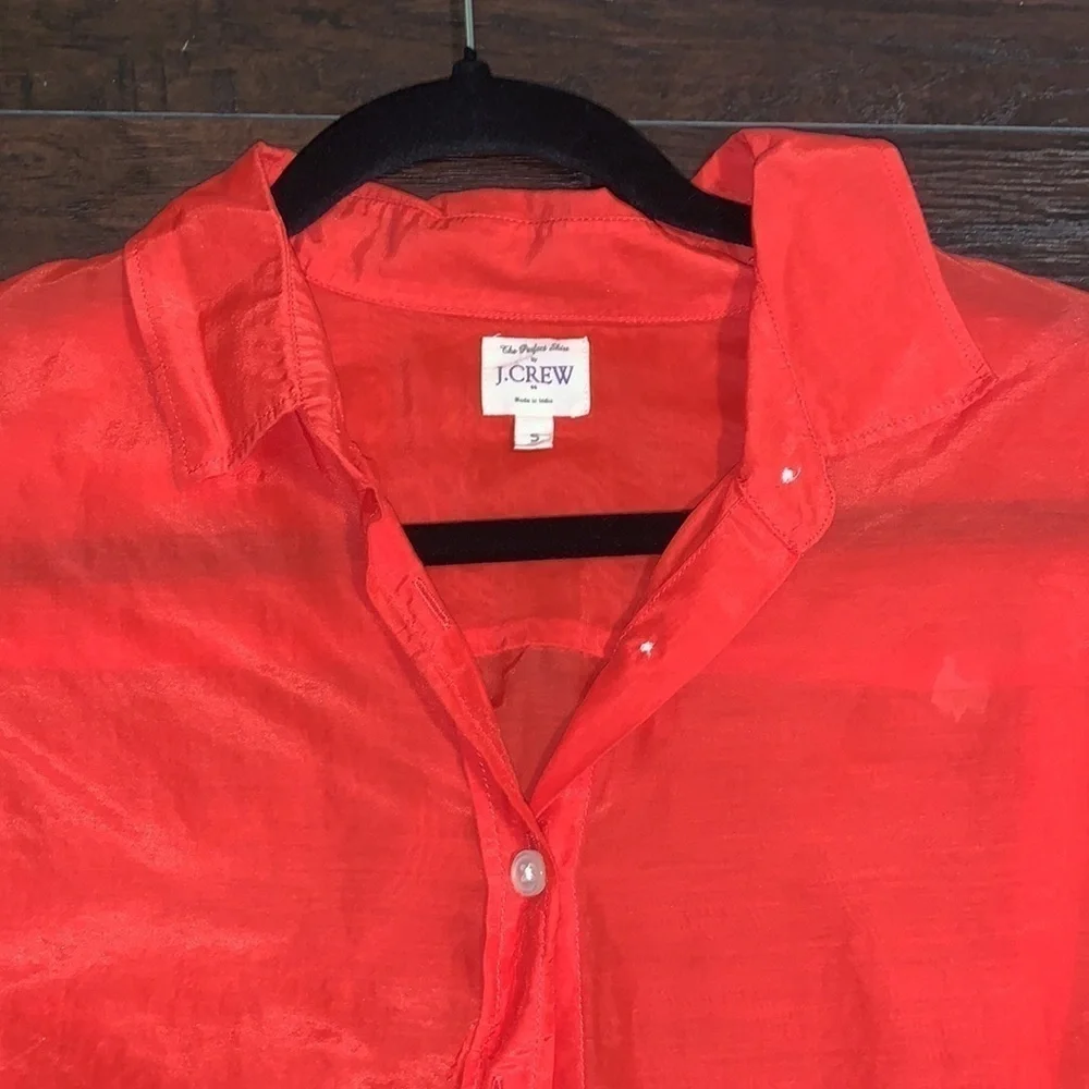 J. Crew silk crew